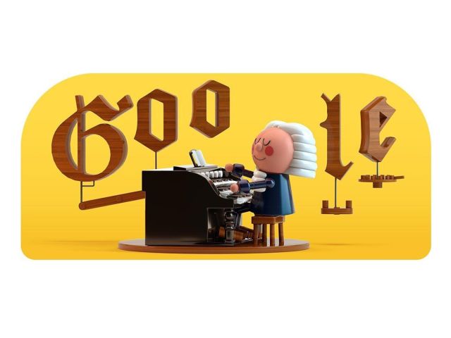 Google пусна интерактивен Doodle в чест на Йохан Себастиан Бах