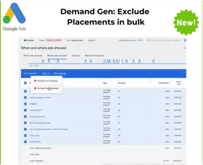 Demand Gen-Bulk action