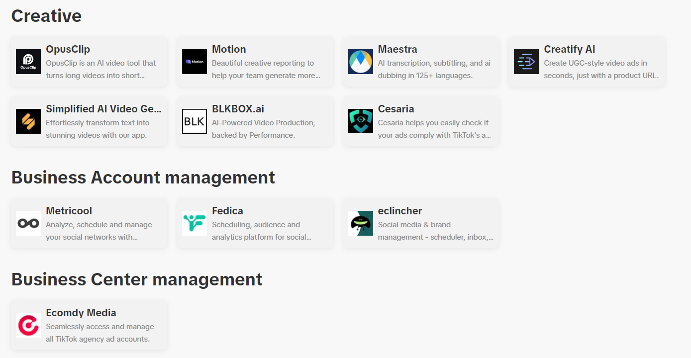 tiktok app center 2