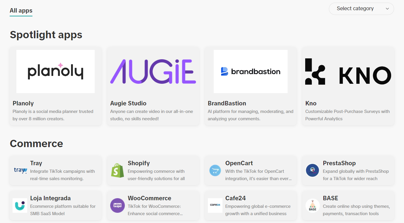 tiktok app center